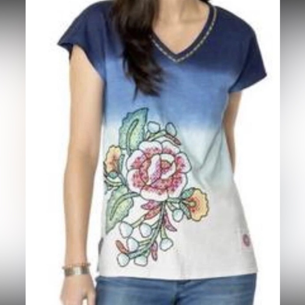 🚩 🆕 NWT Double D Ranch "Hope Top Tee”
size: XS